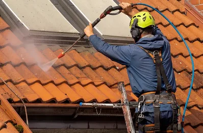 Démoussage et hydrofuge de toiture à Thimory